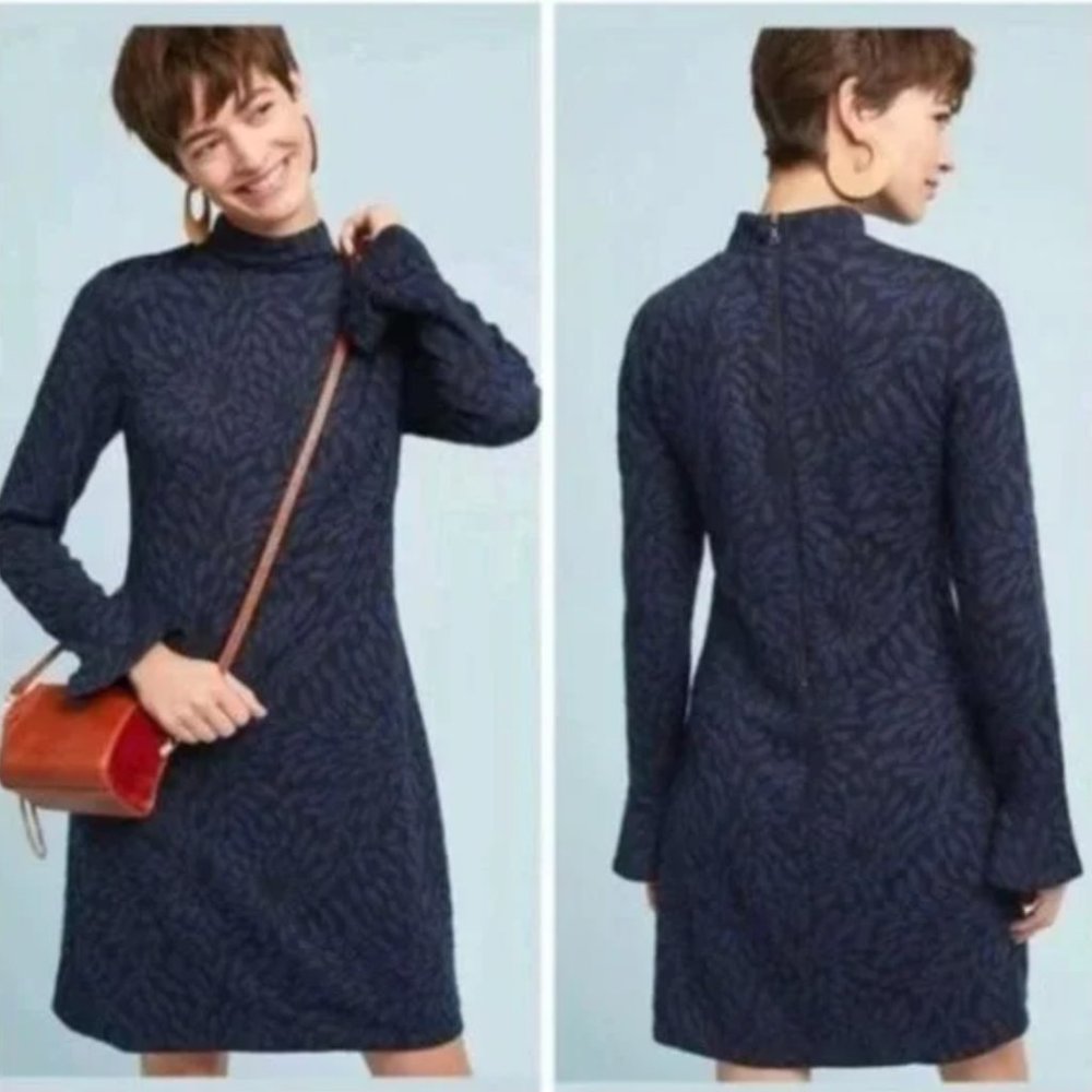 Anthropologie Hutch Michaela Long Sleeve Dress